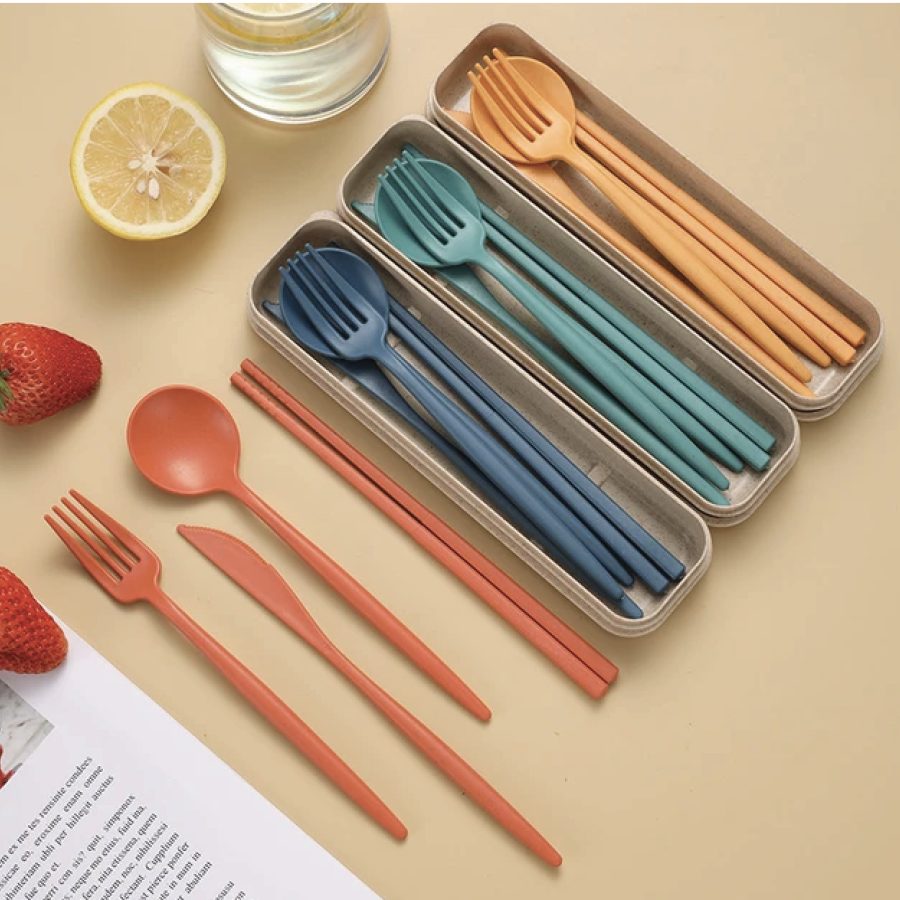 Wheat Fiber Cutlery set