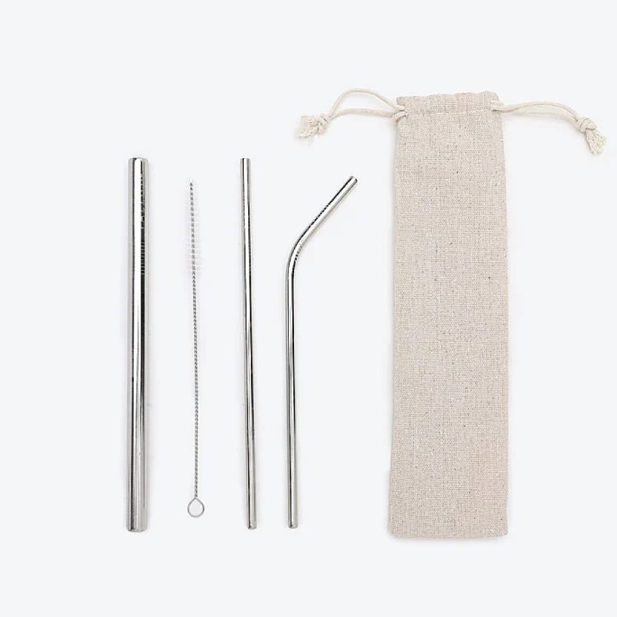 Stainless Steel Straw Set